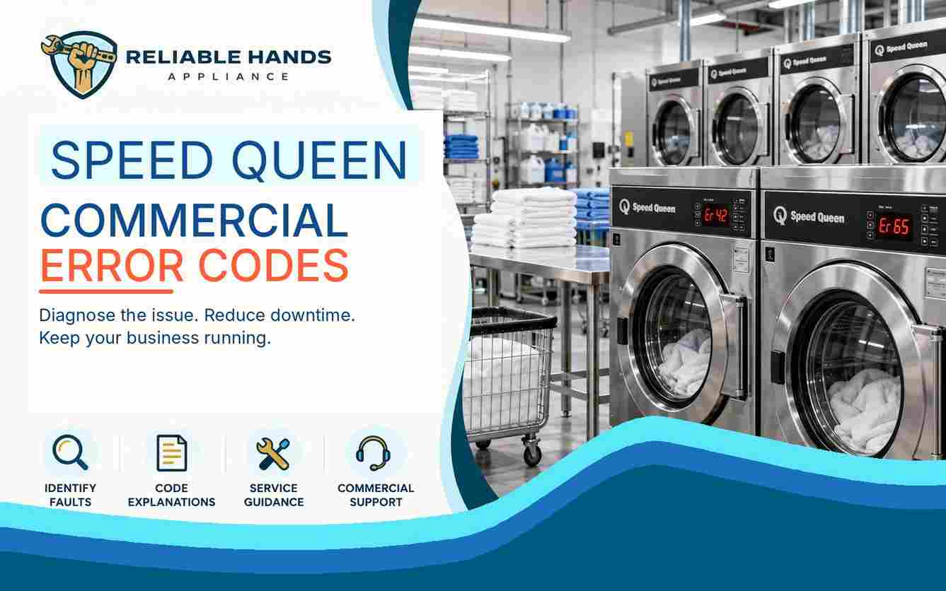 Speed Queen Commercial Appliance Error Codes
